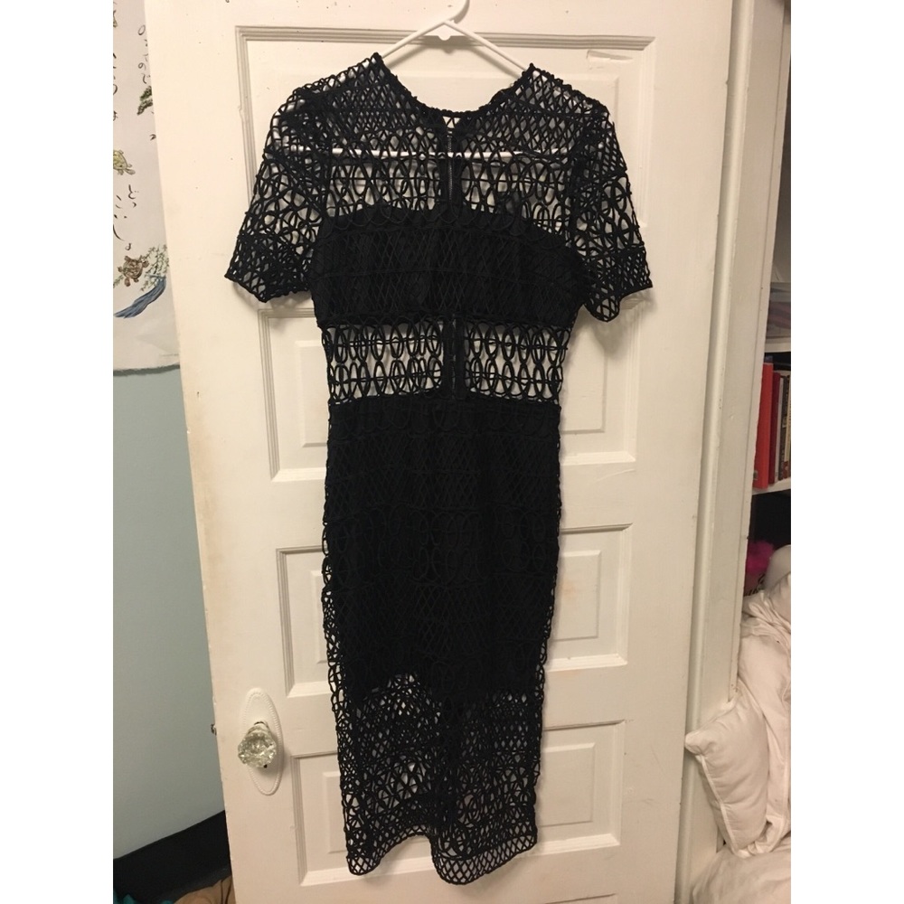 Brand new with tags netted bodycon dress
